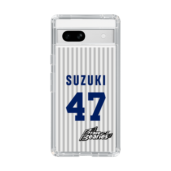 スリムプロテクションケース［ 日本精工 - #47 SUZUKI - 縦縞ユニフォーム ］