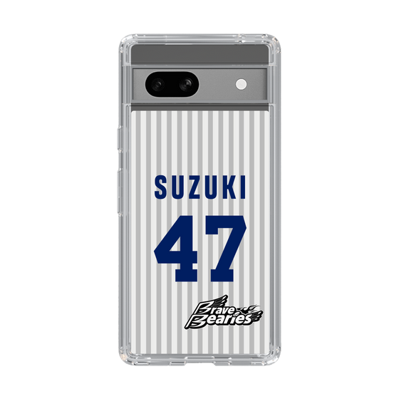 スリムプロテクションケース［ 日本精工 - #47 SUZUKI - 縦縞ユニフォーム ］