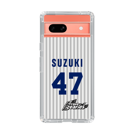 スリムプロテクションケース［ 日本精工 - #47 SUZUKI - 縦縞ユニフォーム ］