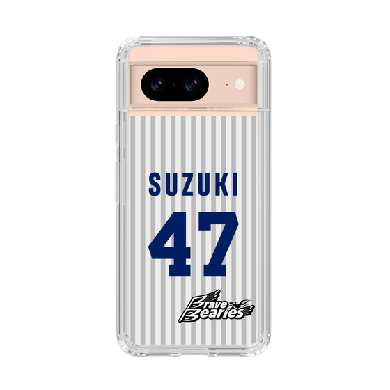 スリムプロテクションケース［ 日本精工 - #47 SUZUKI - 縦縞ユニフォーム ］