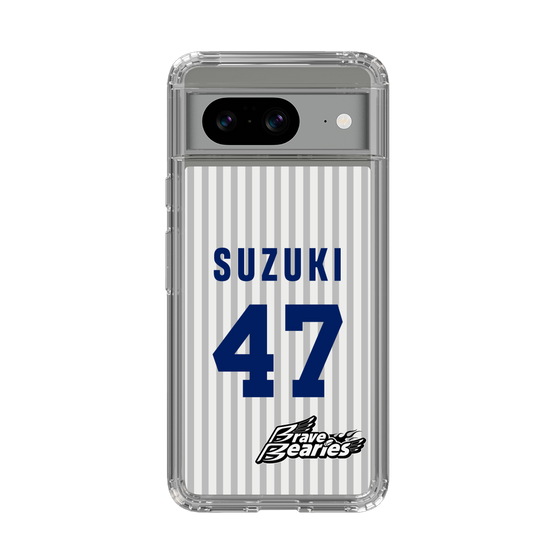 スリムプロテクションケース［ 日本精工 - #47 SUZUKI - 縦縞ユニフォーム ］