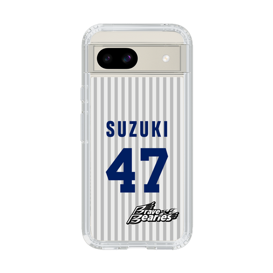 スリムプロテクションケース［ 日本精工 - #47 SUZUKI - 縦縞ユニフォーム ］