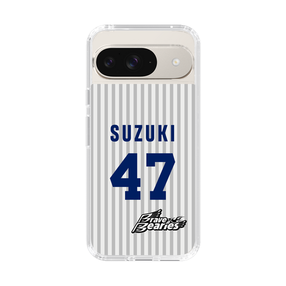 スリムプロテクションケース［ 日本精工 - #47 SUZUKI - 縦縞ユニフォーム ］