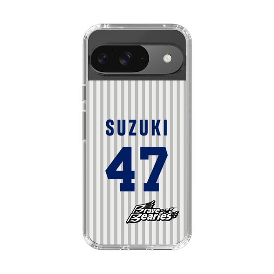 スリムプロテクションケース［ 日本精工 - #47 SUZUKI - 縦縞ユニフォーム ］