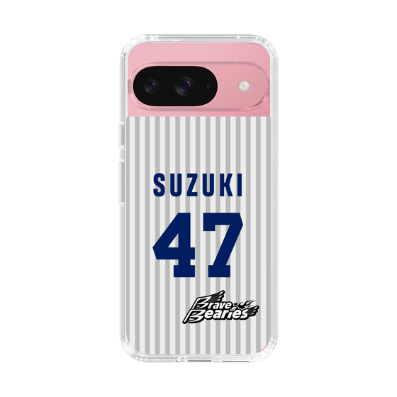 スリムプロテクションケース［ 日本精工 - #47 SUZUKI - 縦縞ユニフォーム ］