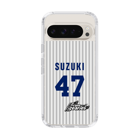 スリムプロテクションケース［ 日本精工 - #47 SUZUKI - 縦縞ユニフォーム ］