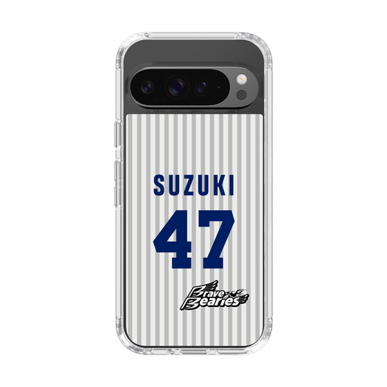 スリムプロテクションケース［ 日本精工 - #47 SUZUKI - 縦縞ユニフォーム ］