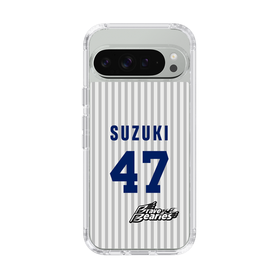 スリムプロテクションケース［ 日本精工 - #47 SUZUKI - 縦縞ユニフォーム ］