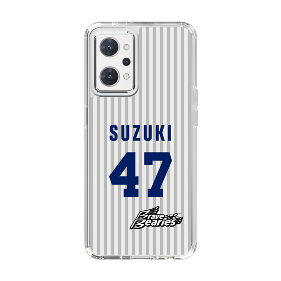 スリムプロテクションケース［ 日本精工 - #47 SUZUKI - 縦縞ユニフォーム ］