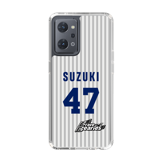 スリムプロテクションケース［ 日本精工 - #47 SUZUKI - 縦縞ユニフォーム ］