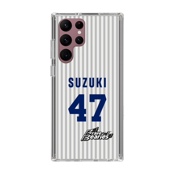 スリムプロテクションケース［ 日本精工 - #47 SUZUKI - 縦縞ユニフォーム ］