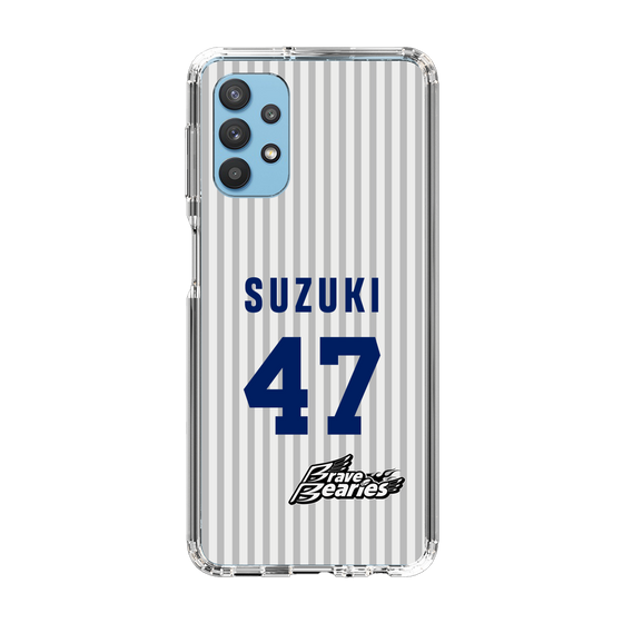 スリムプロテクションケース［ 日本精工 - #47 SUZUKI - 縦縞ユニフォーム ］