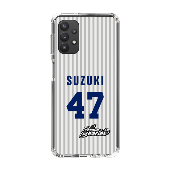 スリムプロテクションケース［ 日本精工 - #47 SUZUKI - 縦縞ユニフォーム ］