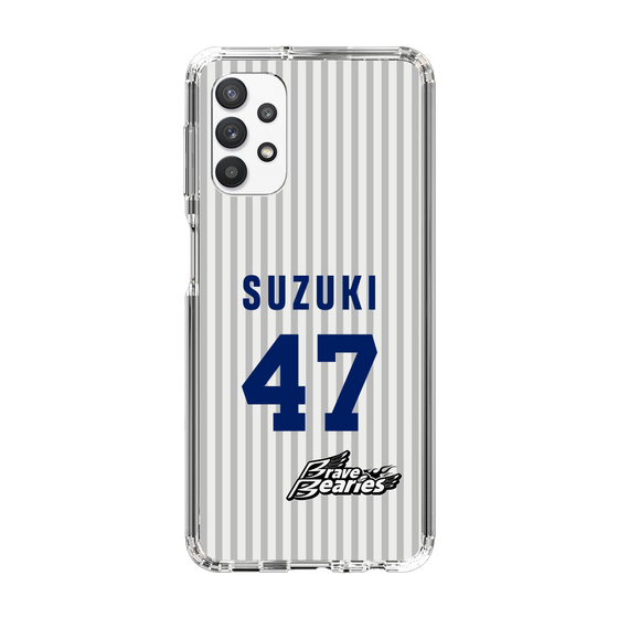 スリムプロテクションケース［ 日本精工 - #47 SUZUKI - 縦縞ユニフォーム ］