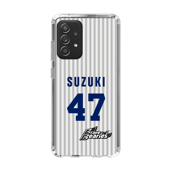 スリムプロテクションケース［ 日本精工 - #47 SUZUKI - 縦縞ユニフォーム ］