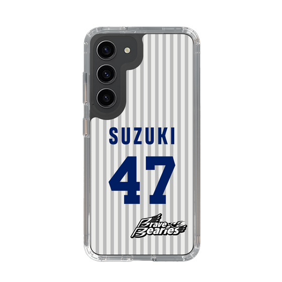 スリムプロテクションケース［ 日本精工 - #47 SUZUKI - 縦縞ユニフォーム ］