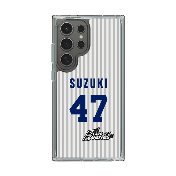 スリムプロテクションケース［ 日本精工 - #47 SUZUKI - 縦縞ユニフォーム ］