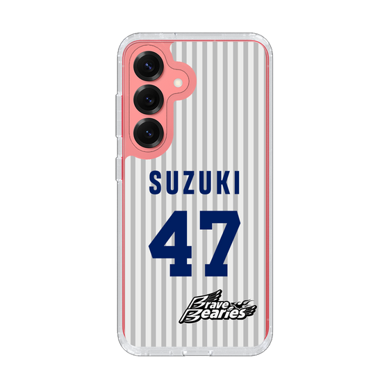 スリムプロテクションケース［ 日本精工 - #47 SUZUKI - 縦縞ユニフォーム ］