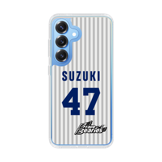 スリムプロテクションケース［ 日本精工 - #47 SUZUKI - 縦縞ユニフォーム ］