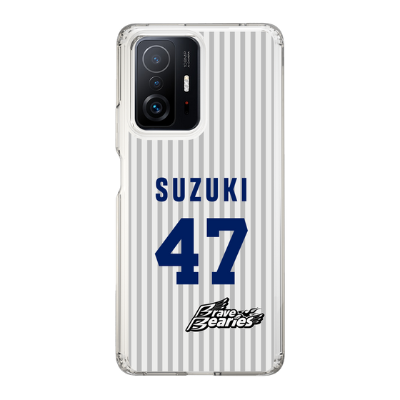 スリムプロテクションケース［ 日本精工 - #47 SUZUKI - 縦縞ユニフォーム ］