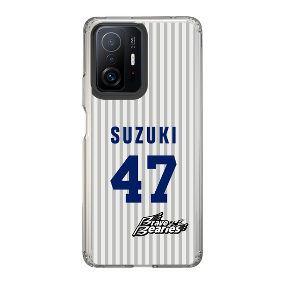 スリムプロテクションケース［ 日本精工 - #47 SUZUKI - 縦縞ユニフォーム ］