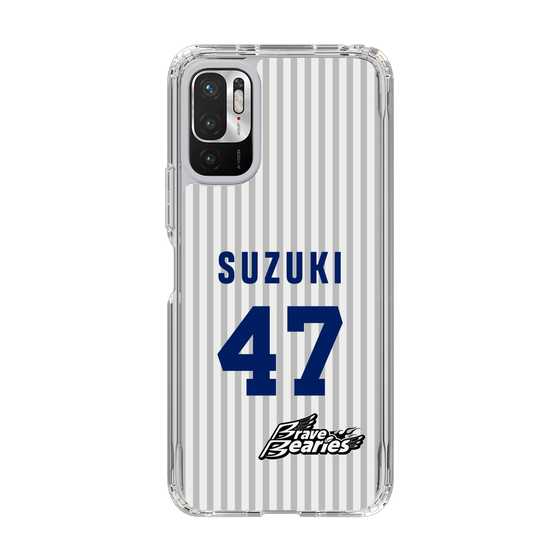 スリムプロテクションケース［ 日本精工 - #47 SUZUKI - 縦縞ユニフォーム ］