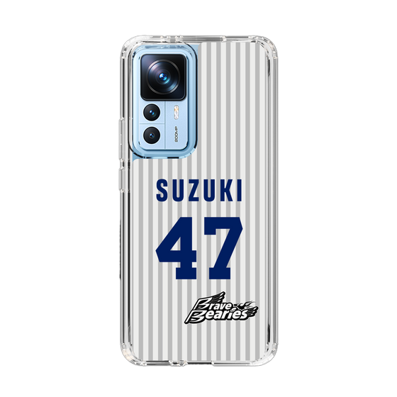 スリムプロテクションケース［ 日本精工 - #47 SUZUKI - 縦縞ユニフォーム ］