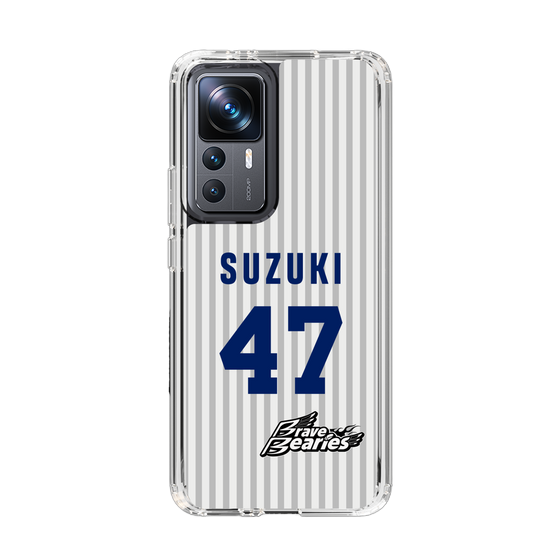 スリムプロテクションケース［ 日本精工 - #47 SUZUKI - 縦縞ユニフォーム ］