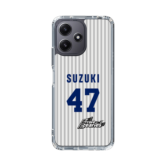 スリムプロテクションケース［ 日本精工 - #47 SUZUKI - 縦縞ユニフォーム ］