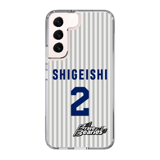 スリムプロテクションケース［ 日本精工 - #2 SHIGEISHI - 縦縞ユニフォーム ］