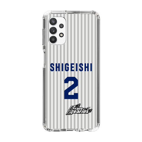 スリムプロテクションケース［ 日本精工 - #2 SHIGEISHI - 縦縞ユニフォーム ］