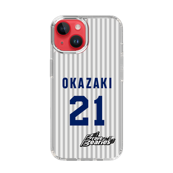 スリムプロテクションケース［ 日本精工 - #21 OKAZAKI - 縦縞ユニフォーム ］