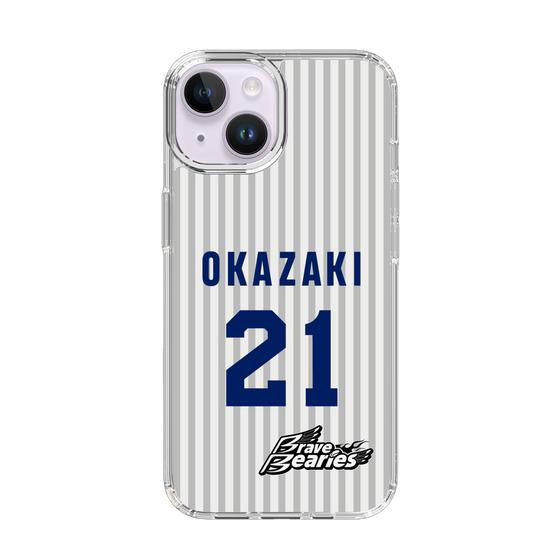 スリムプロテクションケース［ 日本精工 - #21 OKAZAKI - 縦縞ユニフォーム ］