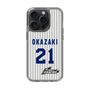 スリムプロテクションケース［ 日本精工 - #21 OKAZAKI - 縦縞ユニフォーム ］