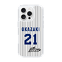 スリムプロテクションケース［ 日本精工 - #21 OKAZAKI - 縦縞ユニフォーム ］