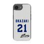 スリムプロテクションケース［ 日本精工 - #21 OKAZAKI - 縦縞ユニフォーム ］