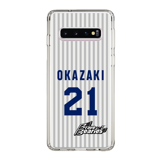 スリムプロテクションケース［ 日本精工 - #21 OKAZAKI - 縦縞ユニフォーム ］