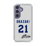 スリムプロテクションケース［ 日本精工 - #21 OKAZAKI - 縦縞ユニフォーム ］