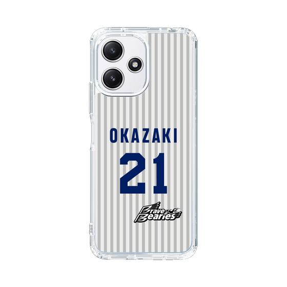 スリムプロテクションケース［ 日本精工 - #21 OKAZAKI - 縦縞ユニフォーム ］