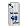 スリムプロテクションケース［ 日本精工 - #48 OKAMOTO - 縦縞ユニフォーム ］