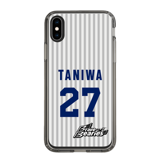 スリムプロテクションケース［ 日本精工 - #27 TANIWA - 縦縞ユニフォーム ］