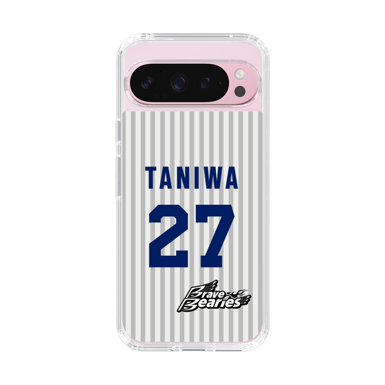 スリムプロテクションケース［ 日本精工 - #27 TANIWA - 縦縞ユニフォーム ］