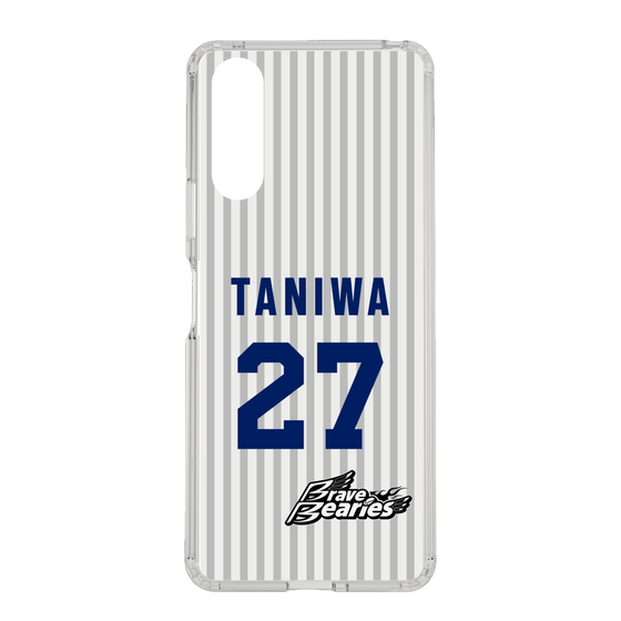 スリムプロテクションケース［ 日本精工 - #27 TANIWA - 縦縞ユニフォーム ］