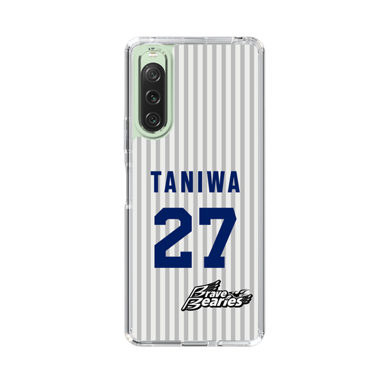 スリムプロテクションケース［ 日本精工 - #27 TANIWA - 縦縞ユニフォーム ］