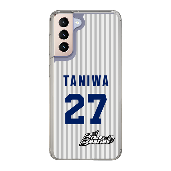 スリムプロテクションケース［ 日本精工 - #27 TANIWA - 縦縞ユニフォーム ］