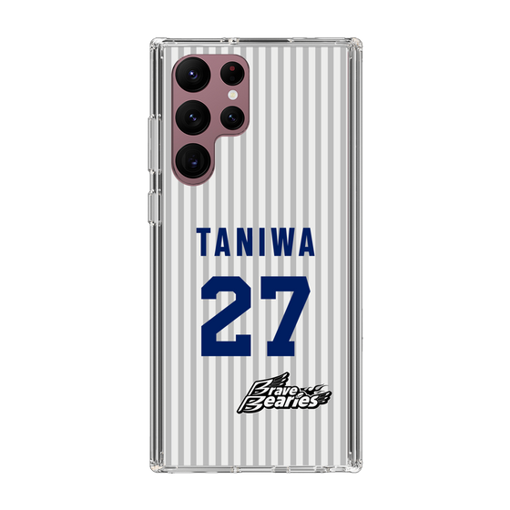 スリムプロテクションケース［ 日本精工 - #27 TANIWA - 縦縞ユニフォーム ］