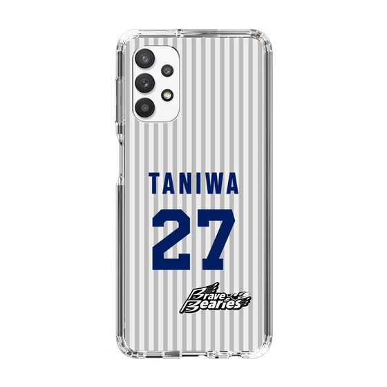 スリムプロテクションケース［ 日本精工 - #27 TANIWA - 縦縞ユニフォーム ］