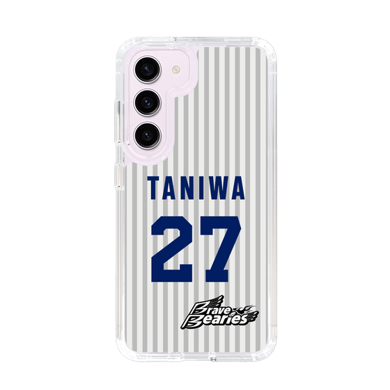 スリムプロテクションケース［ 日本精工 - #27 TANIWA - 縦縞ユニフォーム ］