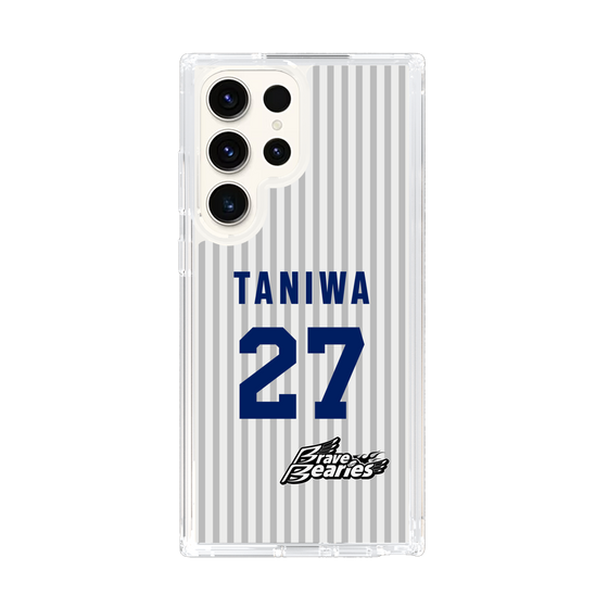 スリムプロテクションケース［ 日本精工 - #27 TANIWA - 縦縞ユニフォーム ］