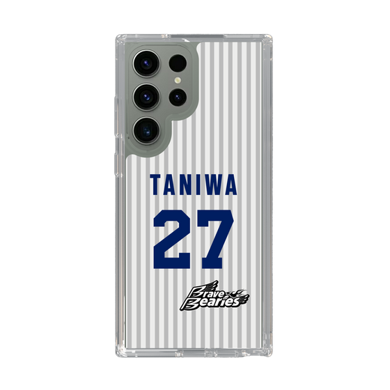 スリムプロテクションケース［ 日本精工 - #27 TANIWA - 縦縞ユニフォーム ］